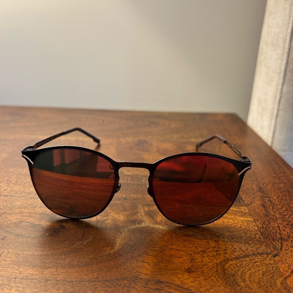 MYKITA Sunglasses with Black and Gold Accents